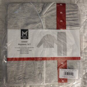 Members mark grey xlarge ladies nwt pajama set